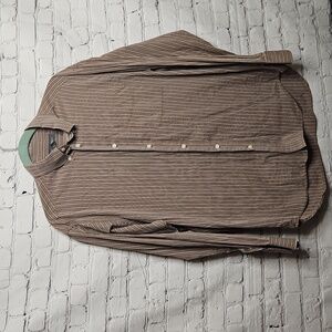 Banana Republic Striped Button Down Dress Shirt Medium